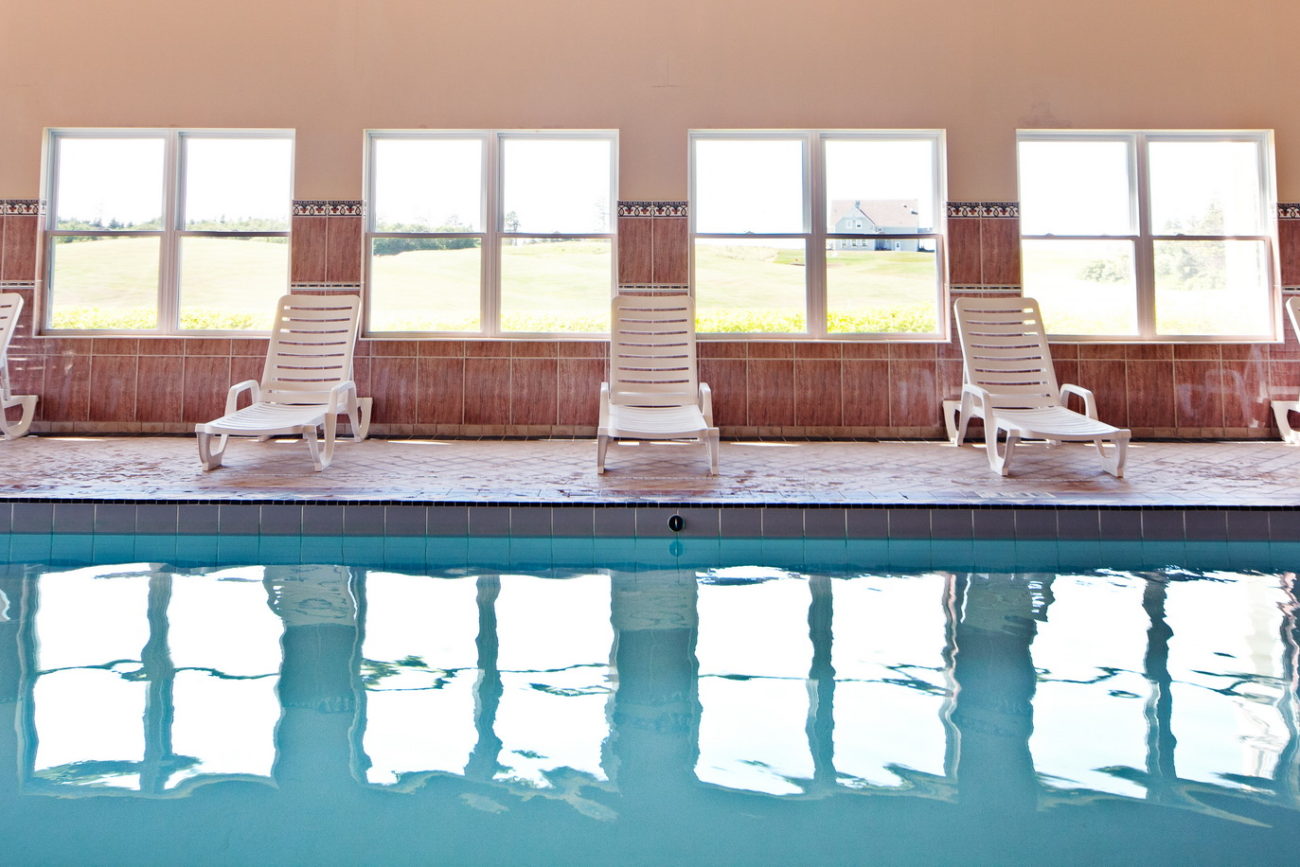 Get Some R&R by the Indoor Pool at Rodd Crowbush