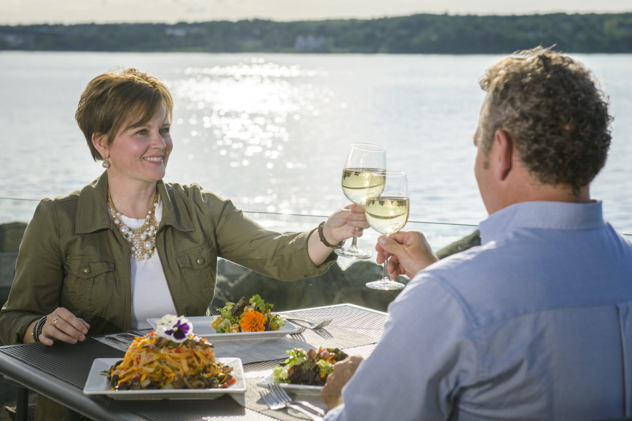 Date Night on the water with Rodd Miramichi River Resorts Restaurant New Brunswick